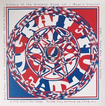 The Grateful Dead : History Of The Grateful Dead, Vol. I (Bear's Choice) (LP, Album, RE, RM, 180)