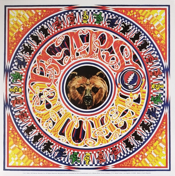 The Grateful Dead : History Of The Grateful Dead, Vol. I (Bear's Choice) (LP, Album, RE, RM, 180)