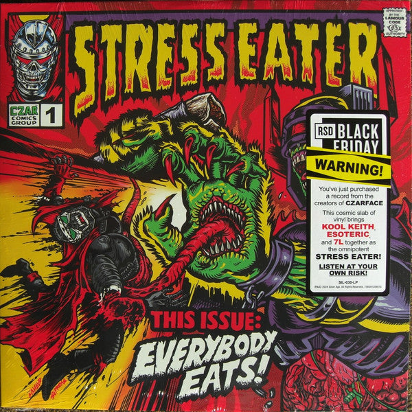 Stress Eater : Everybody Eats (LP, Album, RSD, Red)