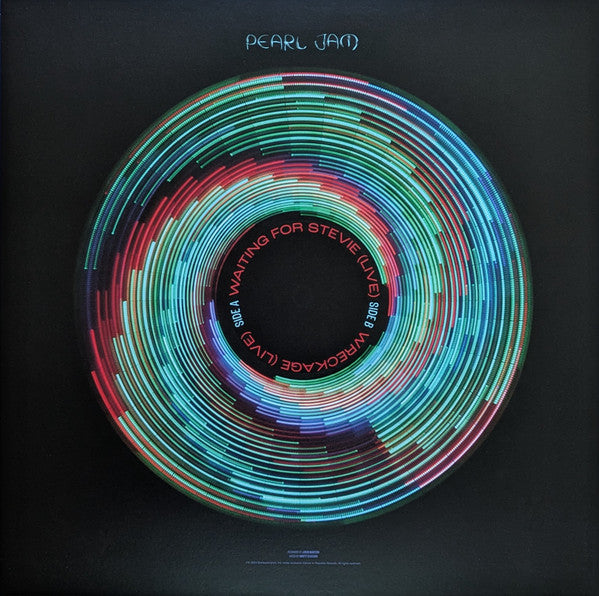 Pearl Jam : Waiting For Stevie (Live) / Wreckage (Live) (12", RSD, Single, Ltd)