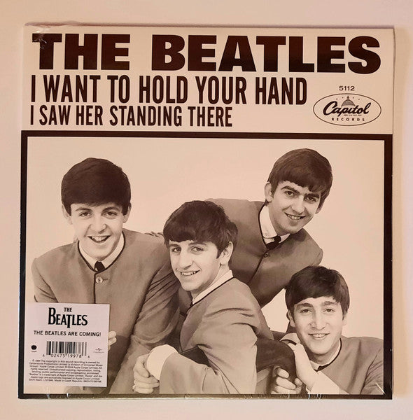 The Beatles : I Want To Hold Your Hand / I Saw Her Standing There (7", RSD, Single, Mono, Ltd)