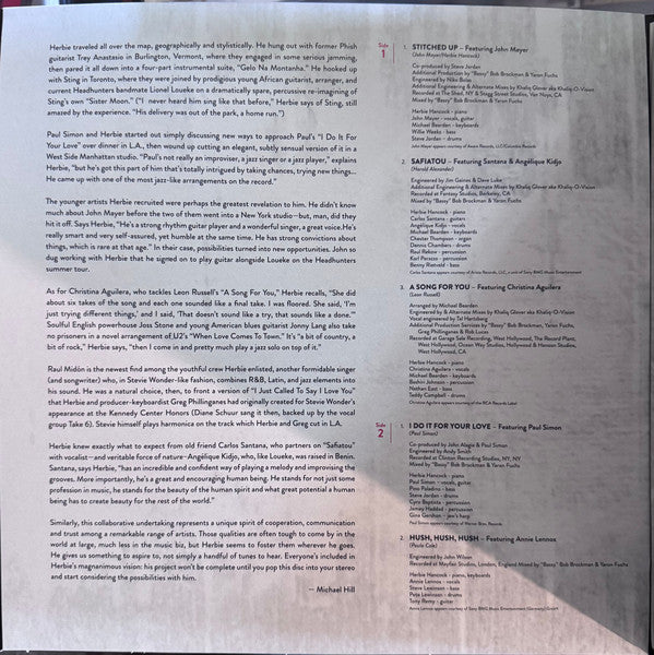 Herbie Hancock : Possibilities (3xLP, RSD, Ltd, RE, Red)