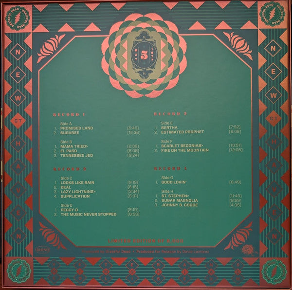 The Grateful Dead : Veterans Memorial Coliseum 5.5.77 (4xLP, Album + Box, Album, RSD, Ltd)