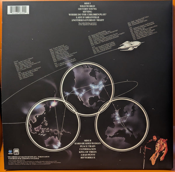 Cat Stevens : Saturnight (Cat Stevens Live In Tokyo) (LP, Album, RSD, Ltd, RE, Ora)