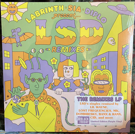 Labrinth, Sia & Diplo Present LSD (53) : Remixes (LP, Album, RSD, RE, S/Edition, pur)