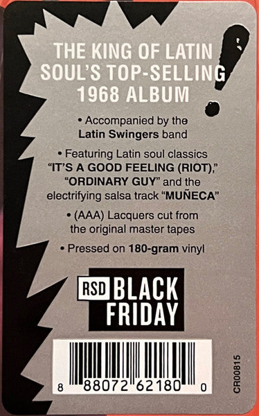 Joe Bataan : Riot! (LP, Album, RSD, RE)