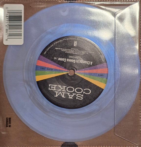 Sam Cooke : Shake / A Change Is Gonna Come (7", RSD, Single, Mono, S/Edition, Whi)