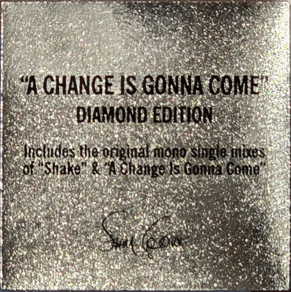 Sam Cooke : Shake / A Change Is Gonna Come (7", RSD, Single, Mono, S/Edition, Whi)