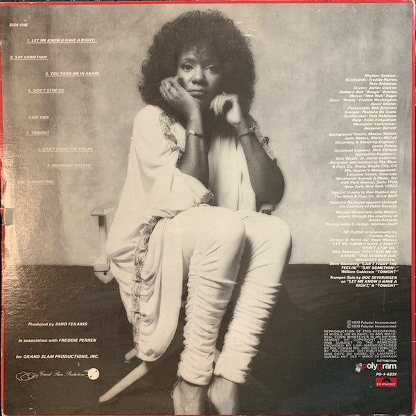 Gloria Gaynor : I Have A Right (LP, Album)
