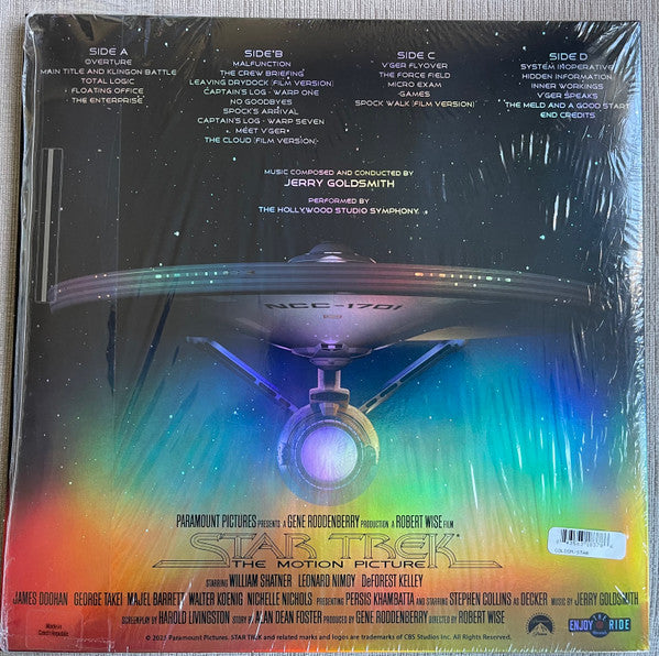 Jerry Goldsmith : Star Trek: The Motion Picture: The Director's Edition (Music From The Motion Picture) (2xLP, Album, Ltd, RE, Blu)