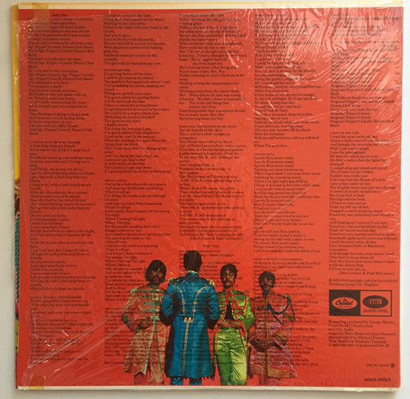 The Beatles : Sgt. Pepper's Lonely Hearts Club Band (LP, Album, Mono, Gat)
