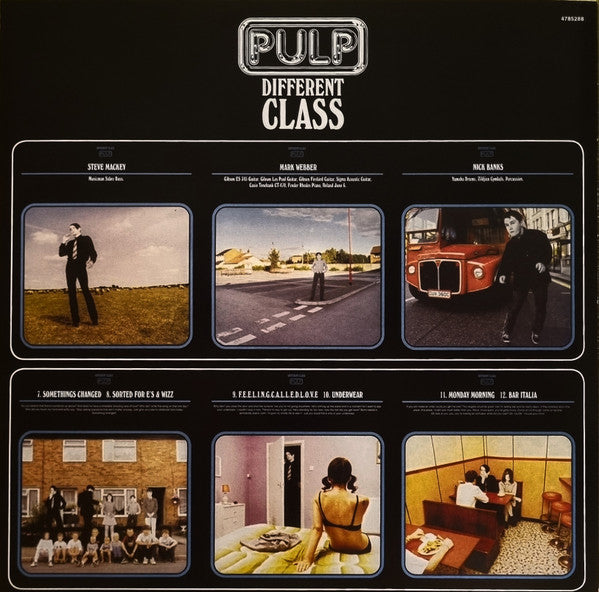 Pulp : Different Class (LP, Album, RE, RP, MPO)