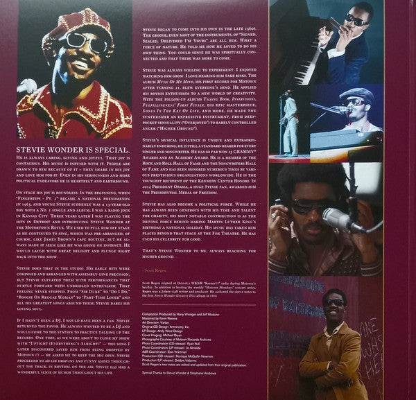 Stevie Wonder : The Definitive Collection (2xLP, Comp, RE, Gat)