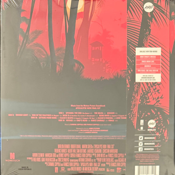Carmine Coppola & Francis Ford Coppola, Various : Apocalypse Now Final Cut (Music From The Motion Picture) (2xLP, Album)