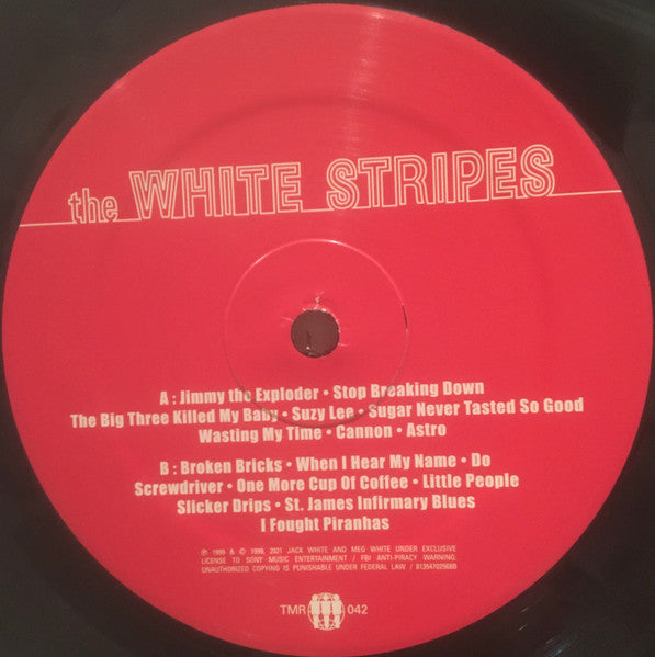 The White Stripes : The White Stripes (LP, Album, RE, RM)