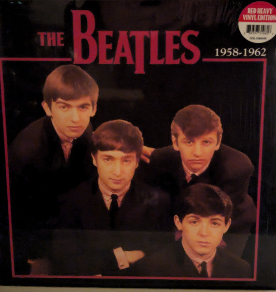 The Beatles : 1958-1962 (LP, Comp, Unofficial, Red)