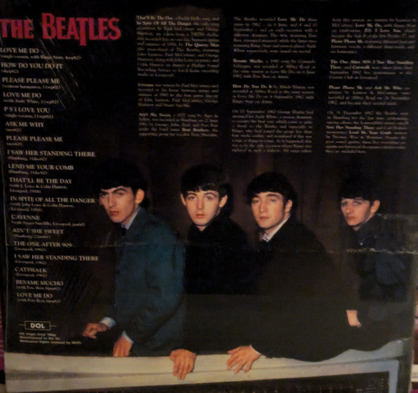 The Beatles : 1958-1962 (LP, Comp, Unofficial, Red)
