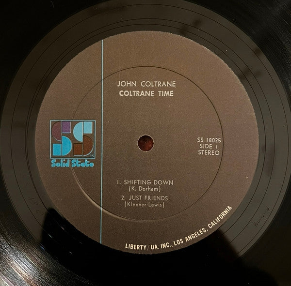 John Coltrane : Coltrane Time (LP, Album, RE)