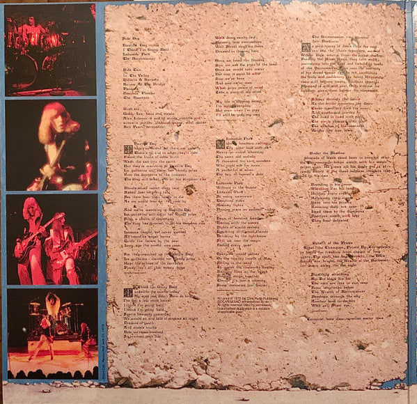 Rush : Caress Of Steel (LP, Album, RE)