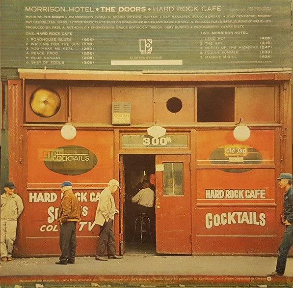 The Doors : Morrison Hotel (LP, Album, RE, Gat)