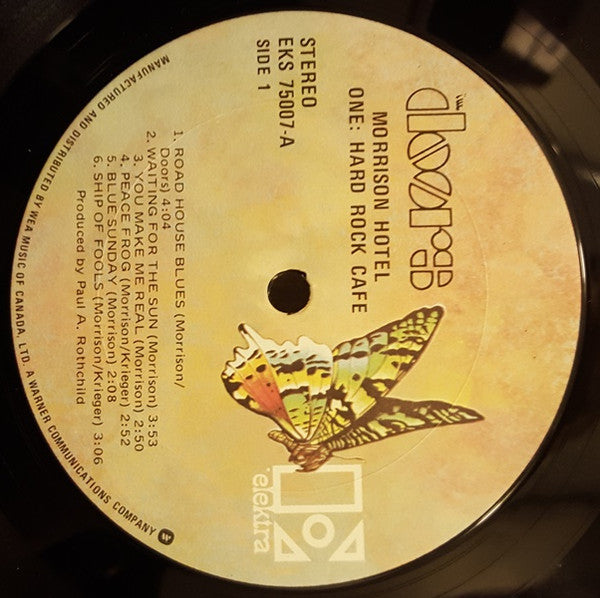 The Doors : Morrison Hotel (LP, Album, RE, Gat)