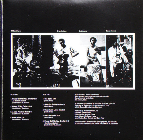 Gil Scott-Heron & Brian Jackson : Winter In America (LP, Album, RE, Gat)