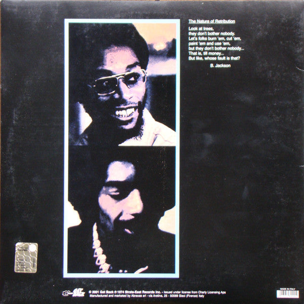 Gil Scott-Heron & Brian Jackson : Winter In America (LP, Album, RE, Gat)