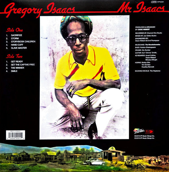 Gregory Isaacs : Mr. Isaacs  (LP, RE, RM)