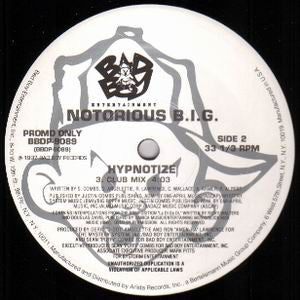 Notorious B.I.G. : Hypnotize (12", Promo)