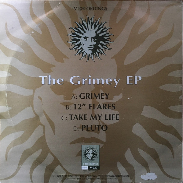 Dillinja : The Grimey EP (2x12", EP)