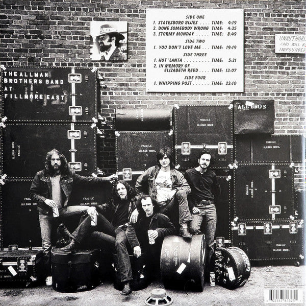 The Allman Brothers Band : The Allman Brothers Band At Fillmore East (2xLP, Album, RE, RM)