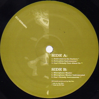 Phat Kat : Dedication To The Suckers (12")