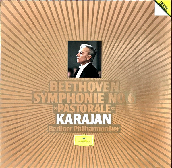 Ludwig van Beethoven / Herbert von Karajan, Berliner Philharmoniker : Symphonie No.6 »Pastorale« (LP, Album, Dig)