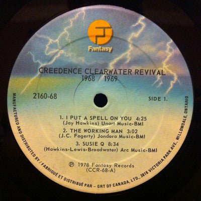Creedence Clearwater Revival : 1968/1969 (2xLP, Comp)