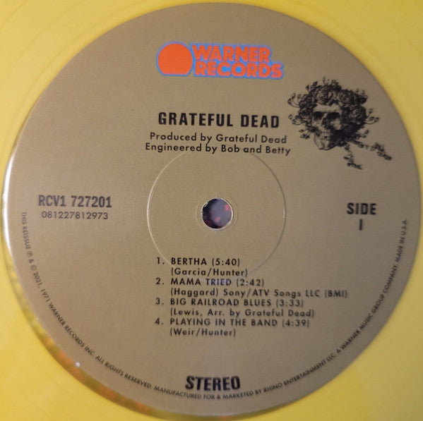 The Grateful Dead : Grateful Dead (2xLP, Album, Ltd, RE, RM, Yel)