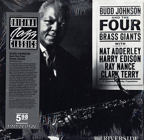 Budd Johnson : Budd Johnson And The Four Brass Giants (LP, Album, RE, Pit)