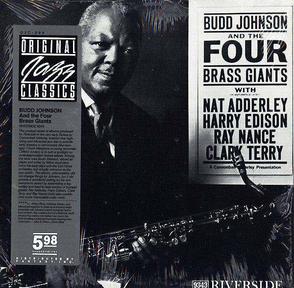 Buy Budd Johnson: Budd Johnson And The Four Brass Giants (LP, Album, RE ...