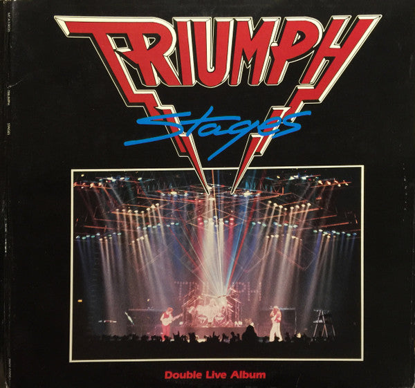 Triumph (2) : Stages (2xLP, Album, Gat)