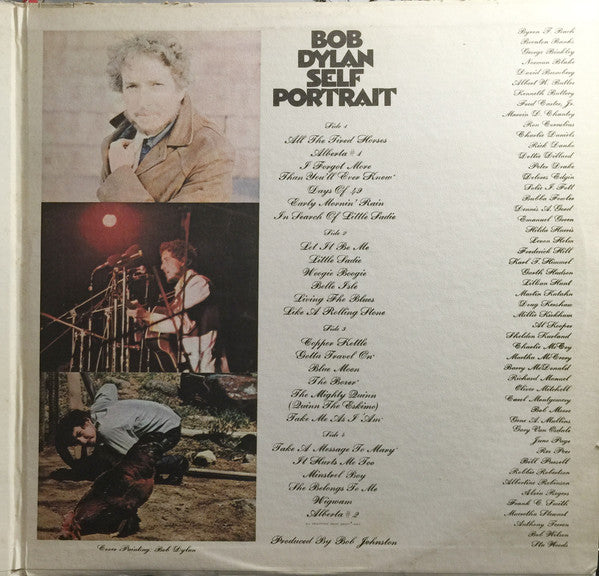 Bob Dylan : Self Portrait (2xLP, Album)