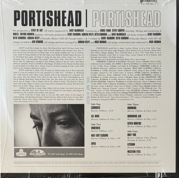 Portishead : Portishead (2xLP, Album, RE, 180)