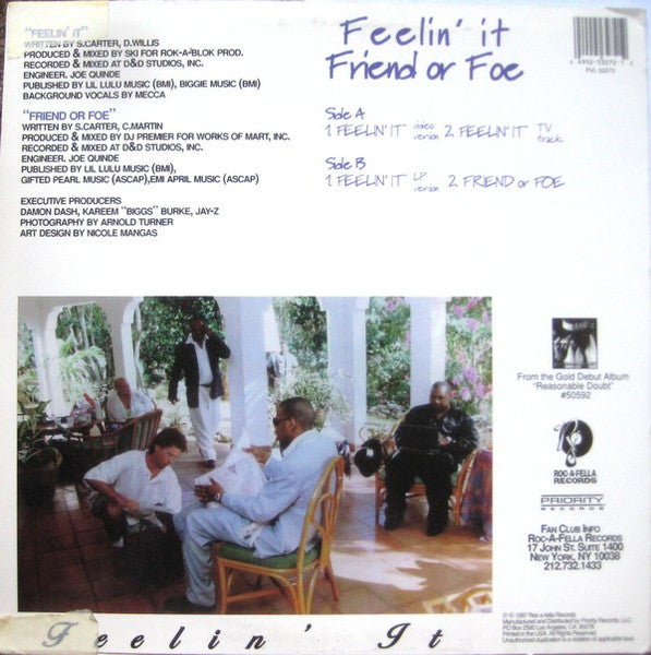 Jay-Z : Feelin' It (12")