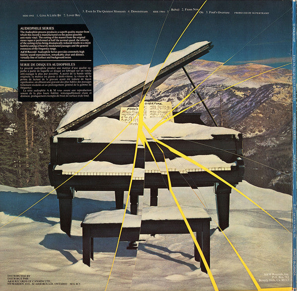 Supertramp : Even In The Quietest Moments... (LP, Album, RE, RM, Hal)