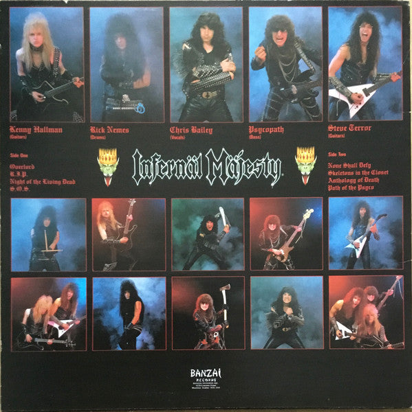 Infernäl Mäjesty : None Shall Defy (LP, Album)