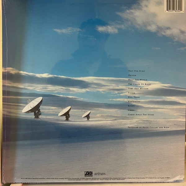 Rush : Test For Echo (LP + LP, S/Sided, Etch + Album, RE, RM, S/Edition)