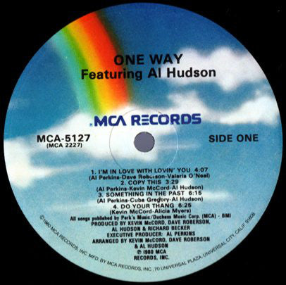 One Way Featuring Al Hudson : One Way Featuring Al Hudson (LP, Album)