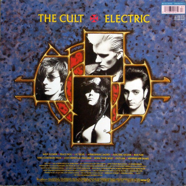 The Cult : Electric (LP, Album, Ltd, Gat)