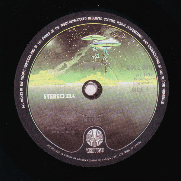 Thin Lizzy : Jailbreak (LP, Album, RE)