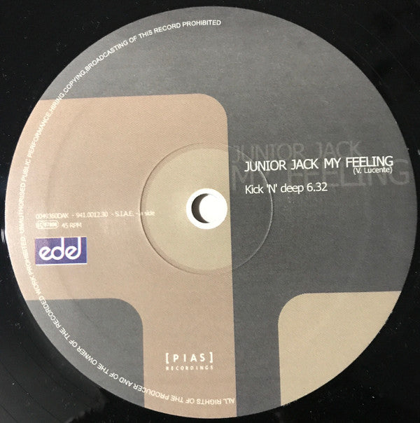Junior Jack : My Feeling (12")