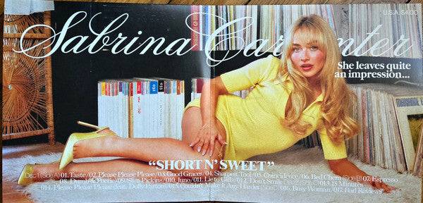 Sabrina Carpenter : Short N' Sweet (Deluxe) (2xLP, Album, Dlx, RP, Blu)
