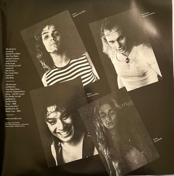 Van Halen : Van Halen (LP, Album, RE, RM)